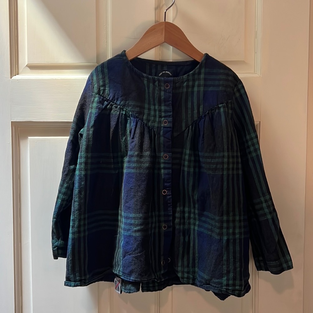 Neve & Hawk/The Longway Plaid Shirt size 8-10